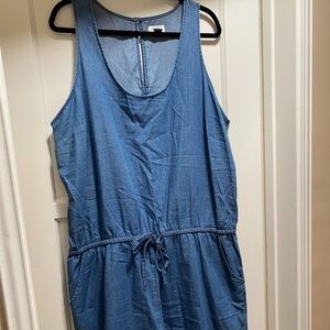 Old Navy Chambray Denim Romper, XXL